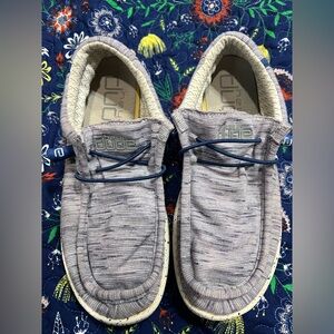 Hey Dude Wally style shoes in good used condition.  See pics for details.